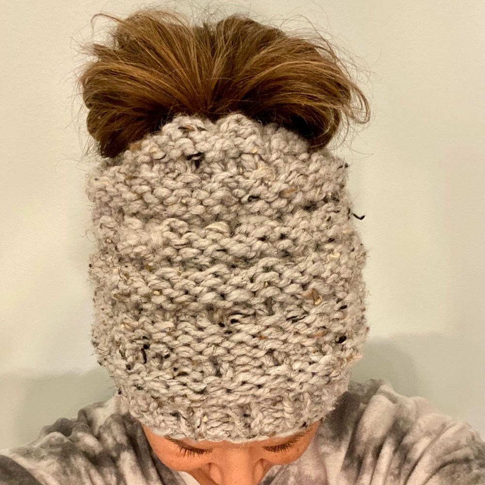 Messy Bun Hat